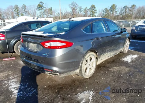 2016 Ford Fusion Se из США, поврежденный, VIN 3FA6P0T97GR218985